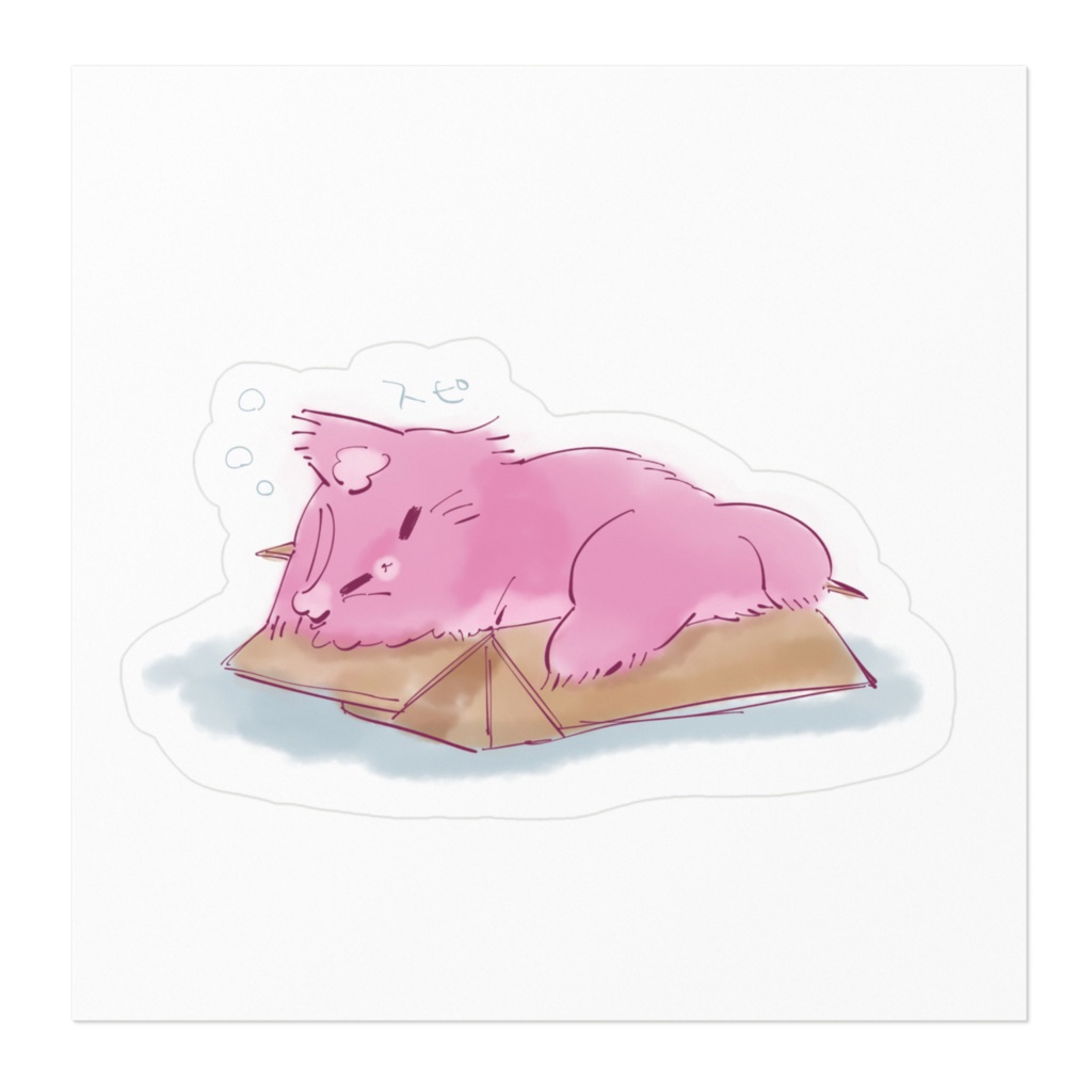 もふめこステッカー