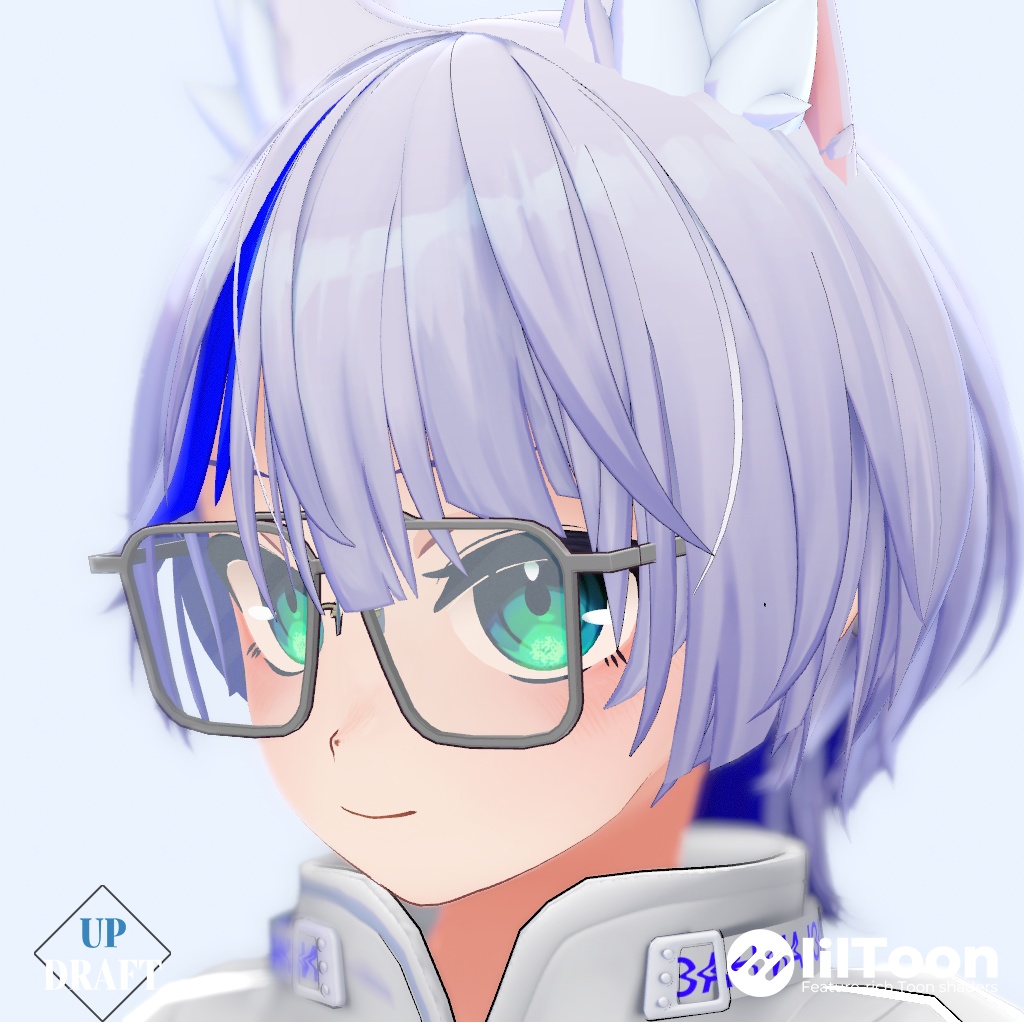 【無料】WellingtonGlass【VRChat想定】