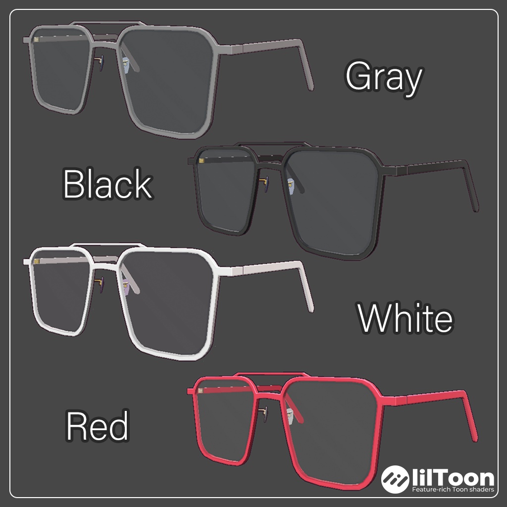 【無料】WellingtonGlass【VRChat想定】