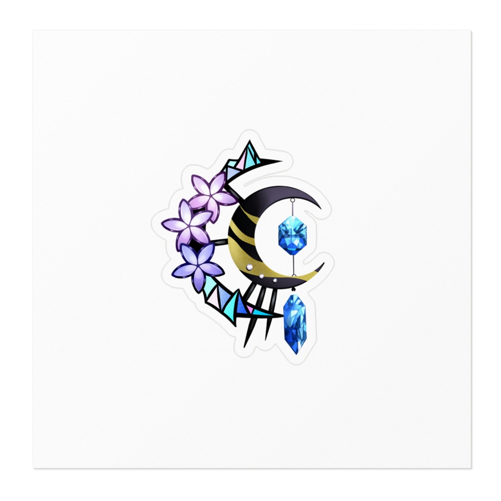 腰の佩玉(青)シール