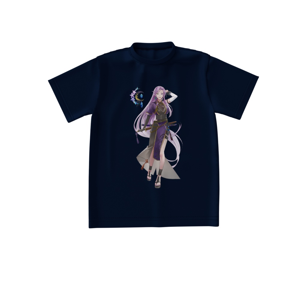 ちゃもTシャツ 紺