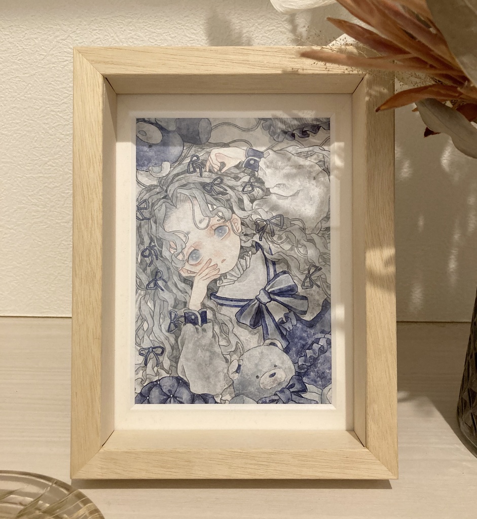 原画 「blue room」