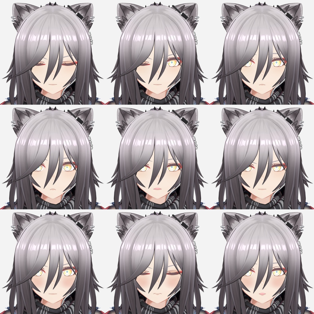 アークナイツ - 【シュヴァルツ】 / 明日方舟 - 【黑】 VRChatアバター