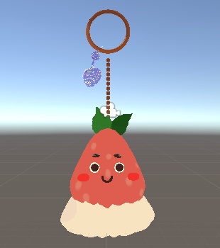 【無料】strawberry accessory =Dynamic bone 設定済み=