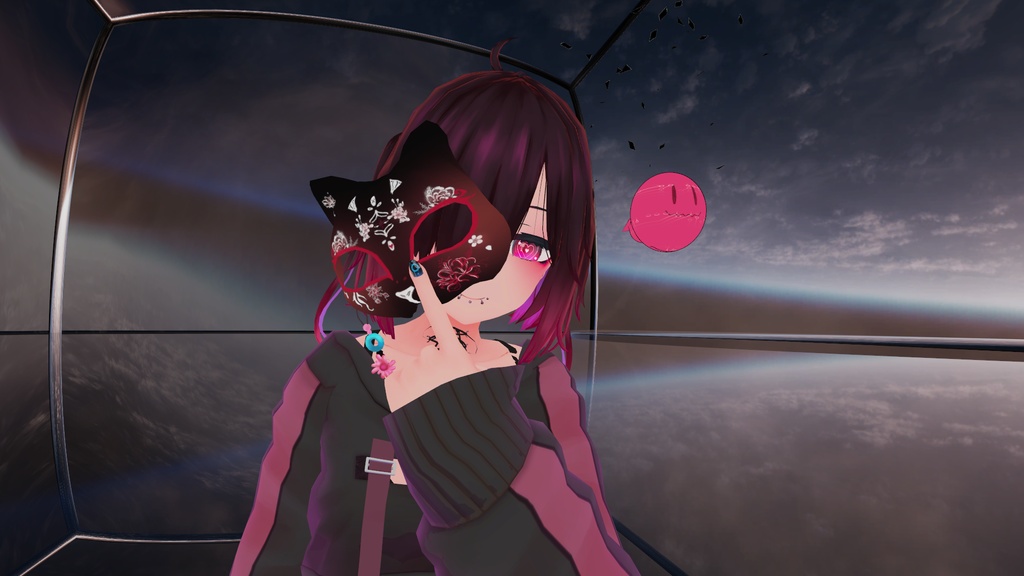 🔥🔥 夏祭りの猫面🔥🔥