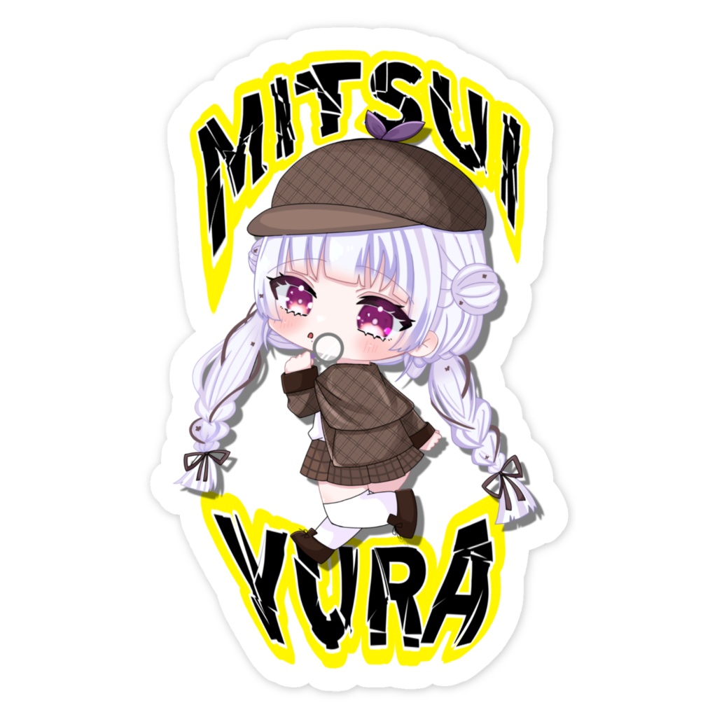 参弐壱ゆら スマホステッカー