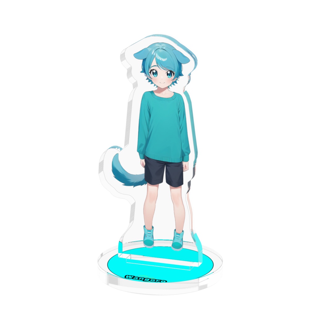 わんごろー-アクリルフィギュア(50×50mm)-「マジパレ!ドリーム!」