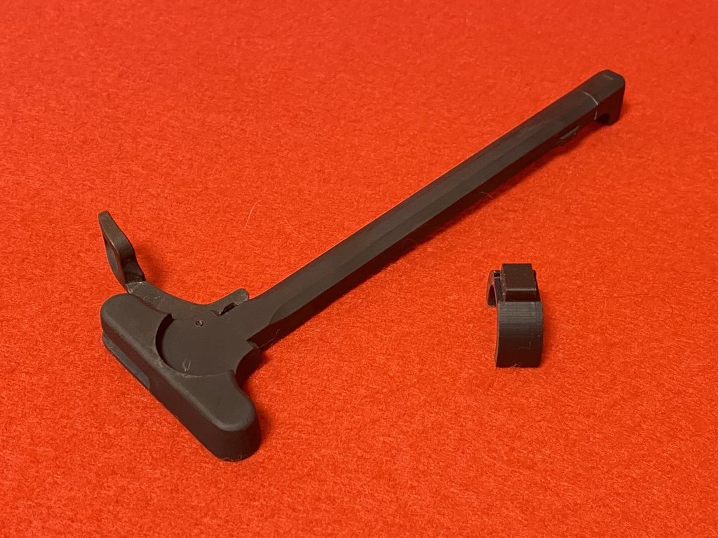 【限定1本】PTW用 実物BADGERタクティカルラッチ付き 可動式チャージングハンドル