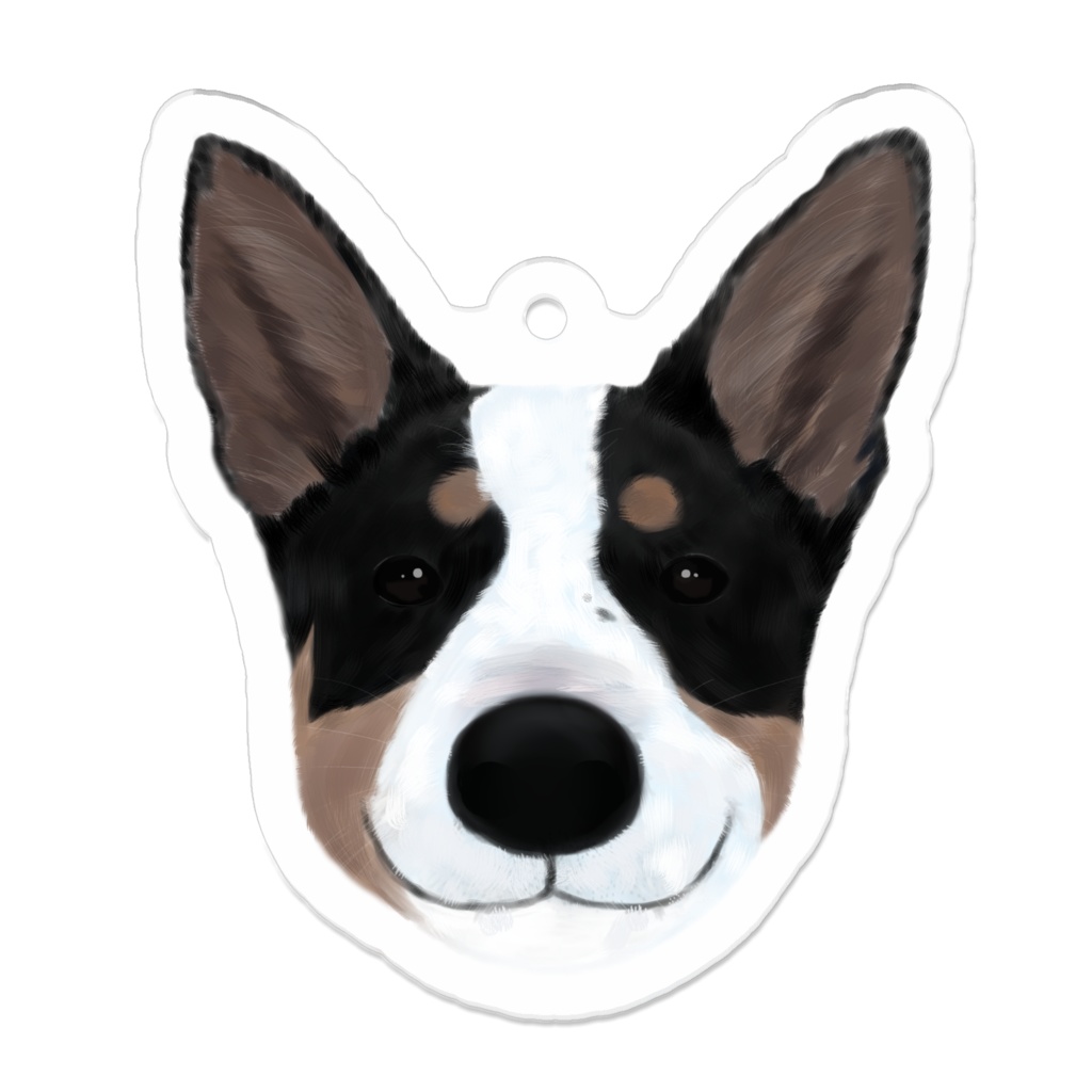 【サンプル】アクリルキーホルダー