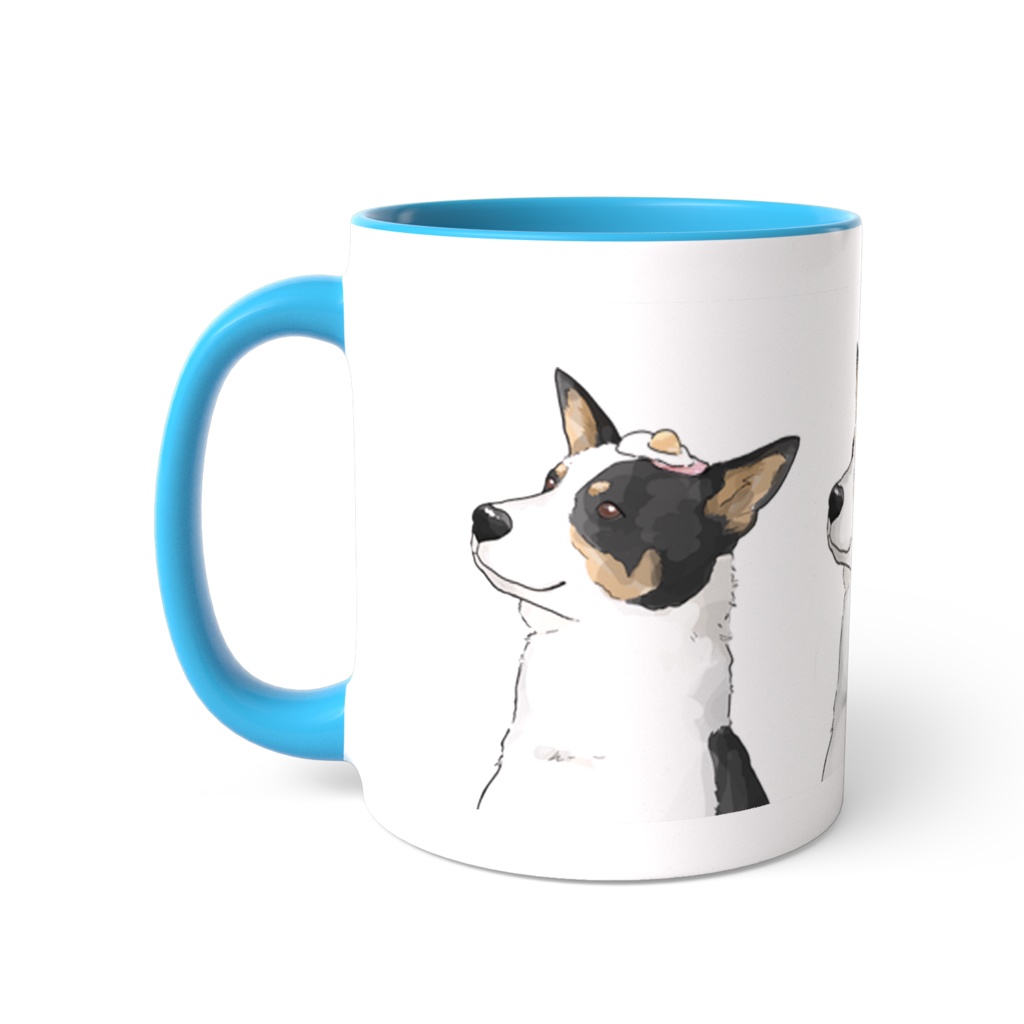 【サンプル】ツートンカラーマグカップ【6色】