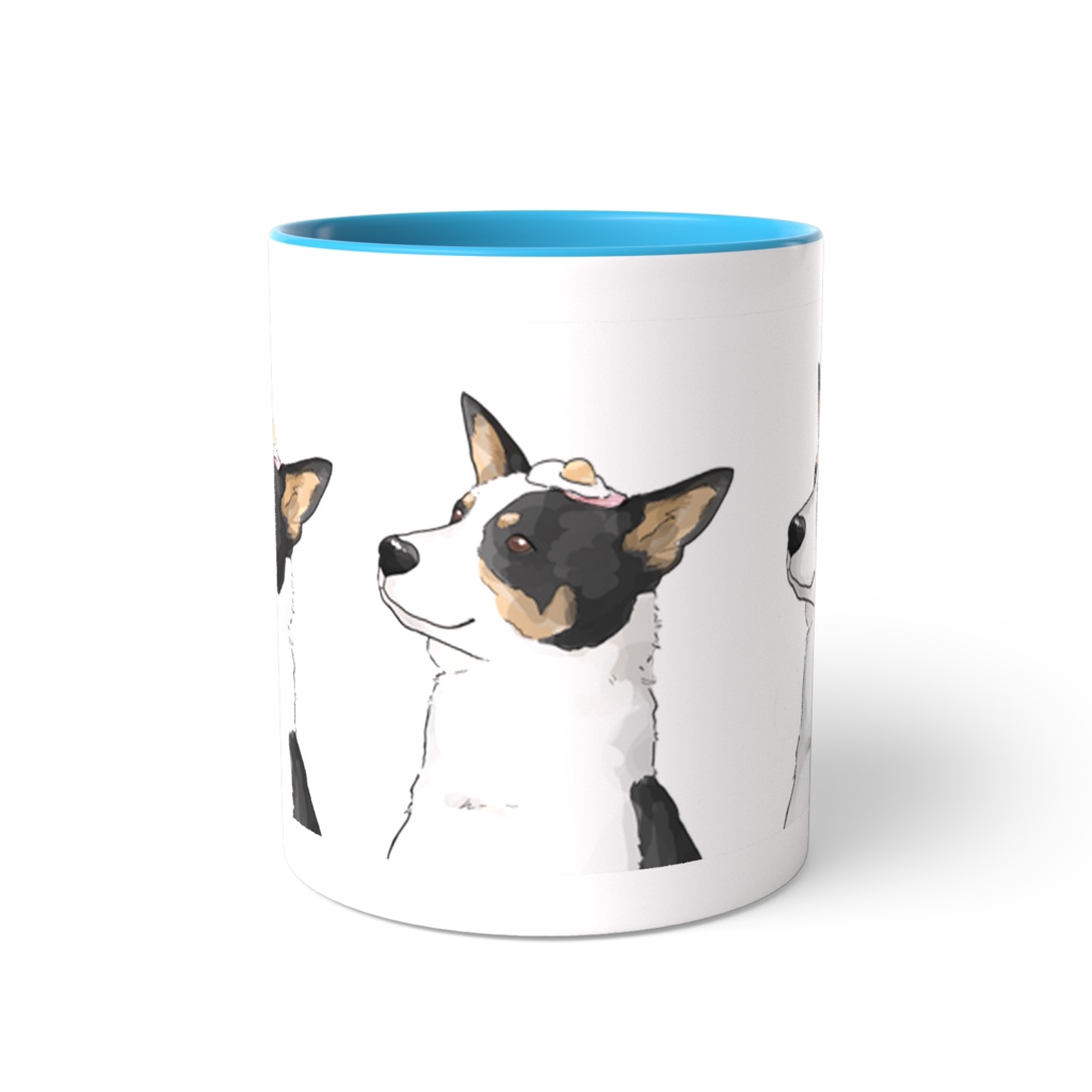 【サンプル】ツートンカラーマグカップ【6色】