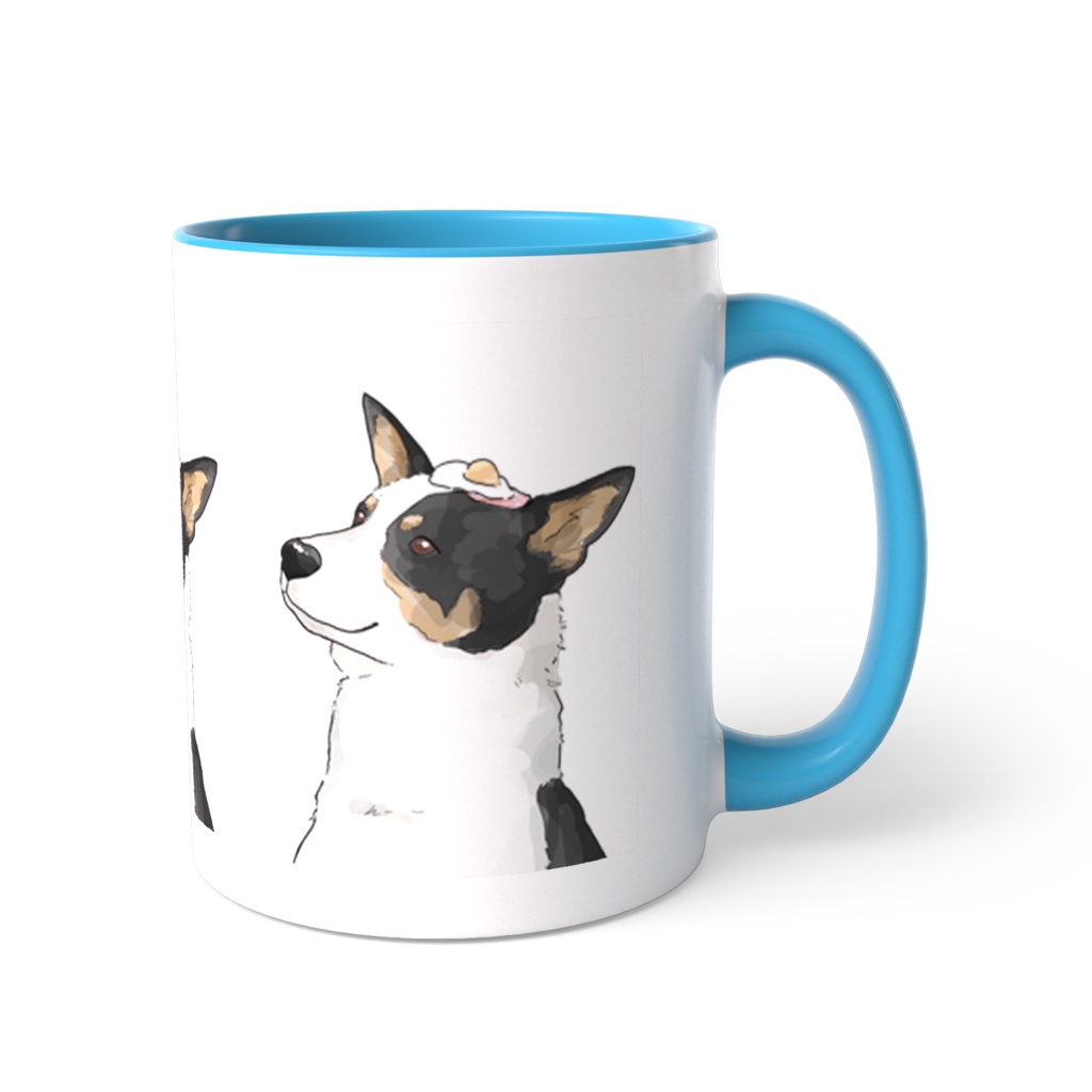 【サンプル】ツートンカラーマグカップ【6色】