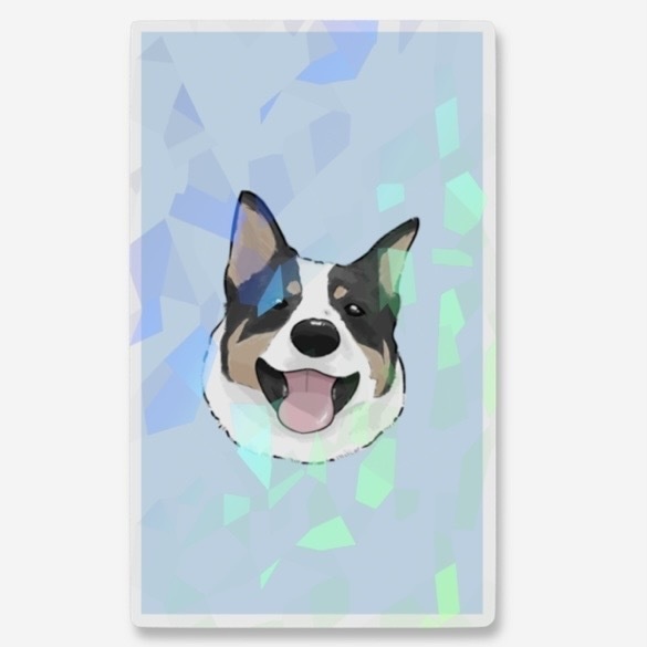 【サンプル】ホログラムステッカー