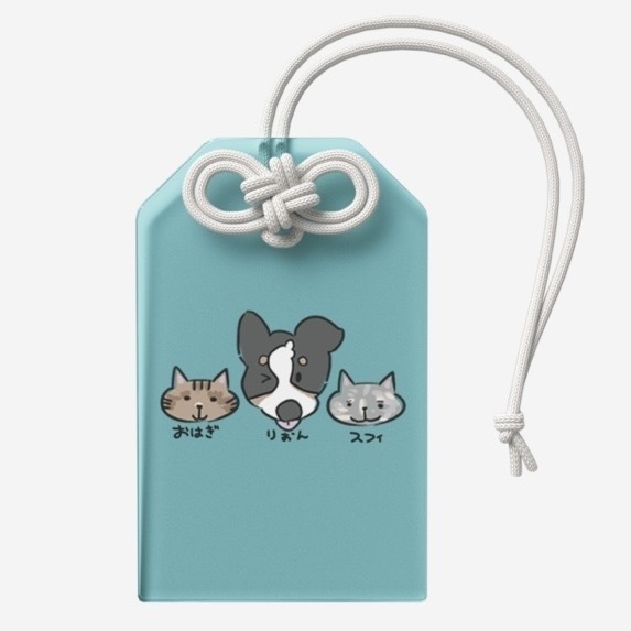 【サンプル】アクリルお守り【色9色】