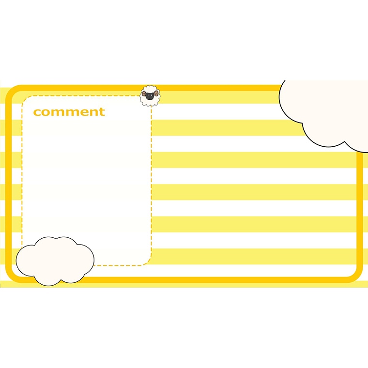 【配信画面】ひつじと雲の動く配信画面