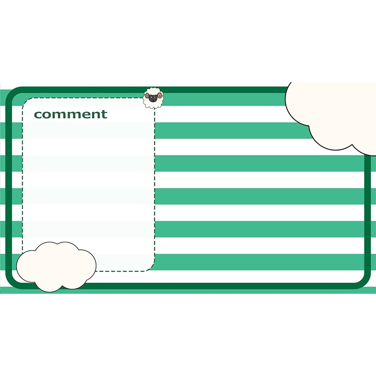 【配信画面】ひつじと雲の動く配信画面