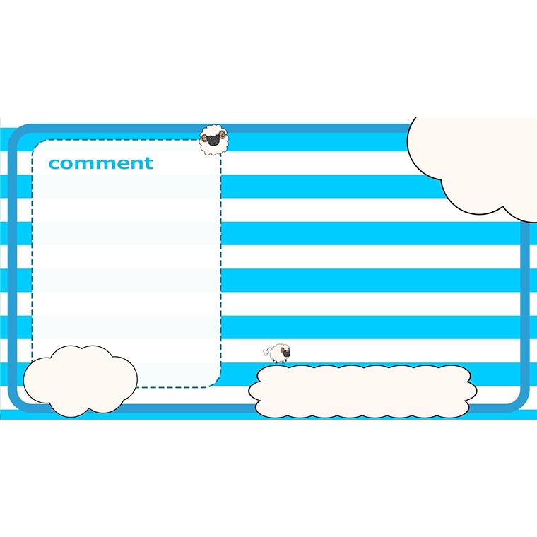 【配信画面】ひつじと雲の動く配信画面