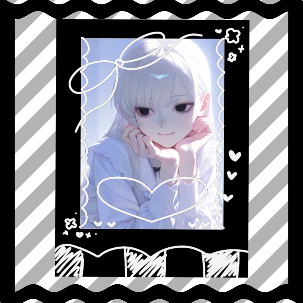 【Twitter・X】縦型サムネイル素材【重ねるだけ】