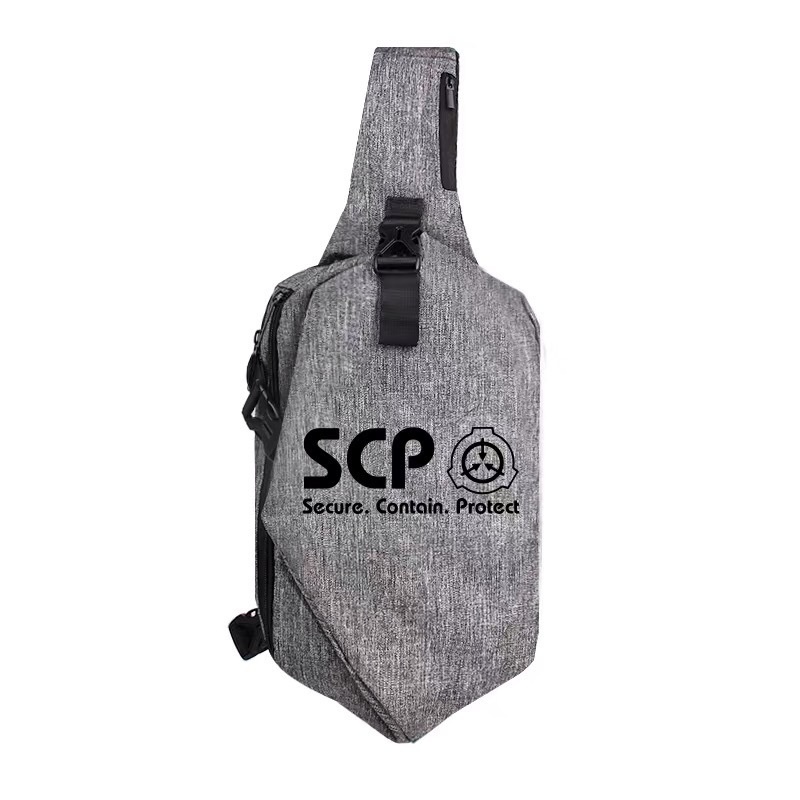 【SCPファンデーション】3way 斜めかけバッグ ショルダーバッグ(グレーバージョン)