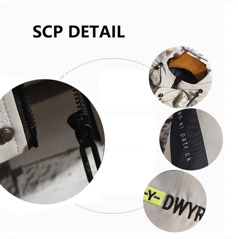 【SCPファンデーション】4色⁻ブルー ジャケット コート