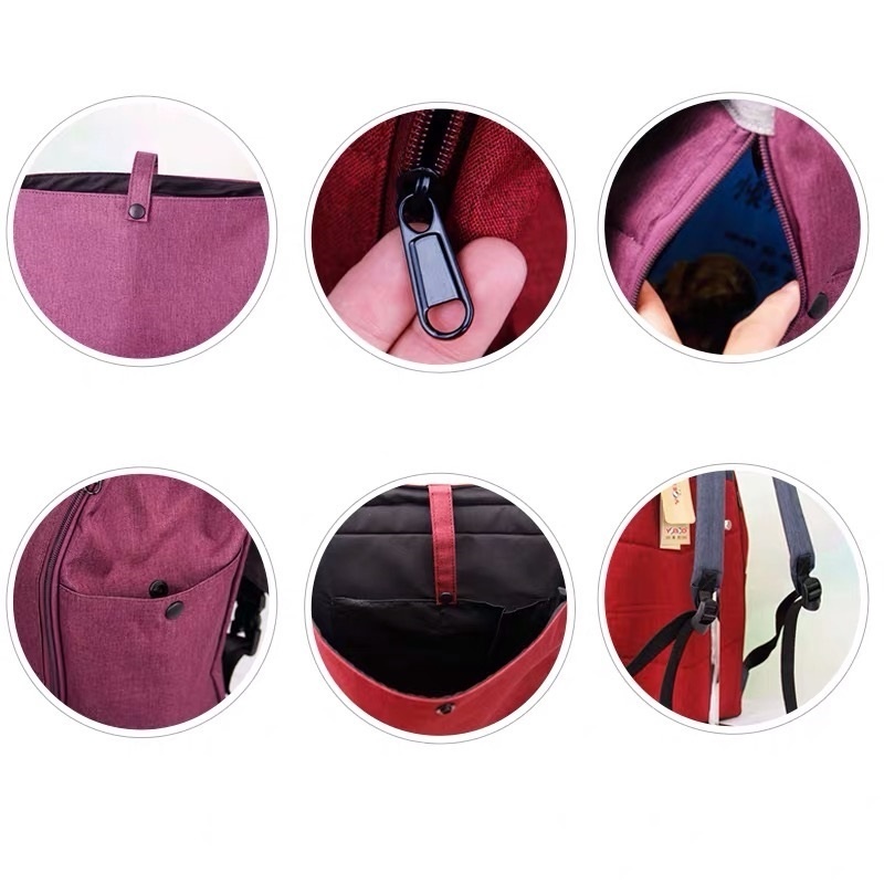 【SCPファンデーション】リュックサック 灰紫/赤青 2色