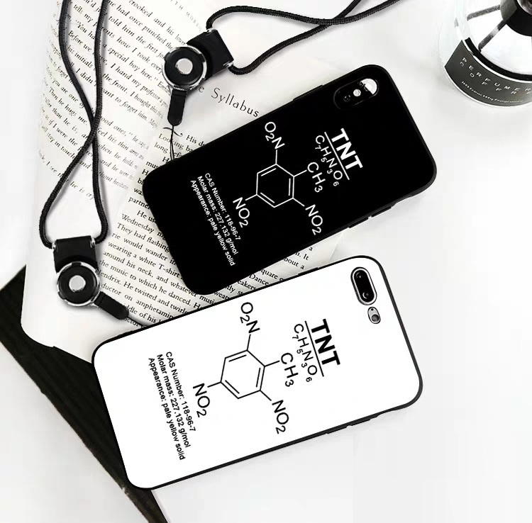 【化学構造式 】TNT💣 iPhoneケース (iPhone11/11pro/11promaxもあり)