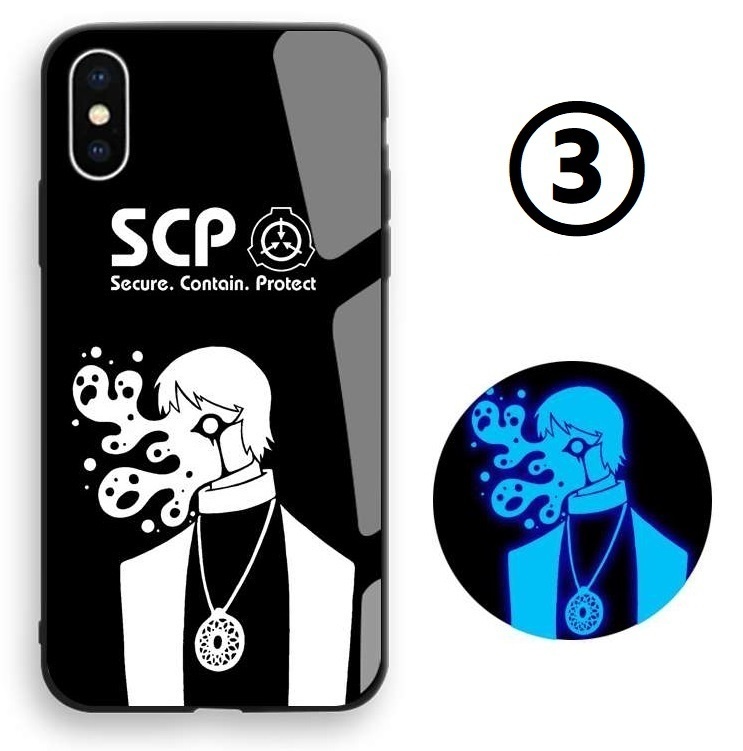 【SCP財団】3種夜光 iPhoneケース(iPhone16シリーズ追加)