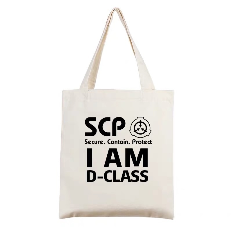 【SCP財団】I AM D-CLASS トートバッグ