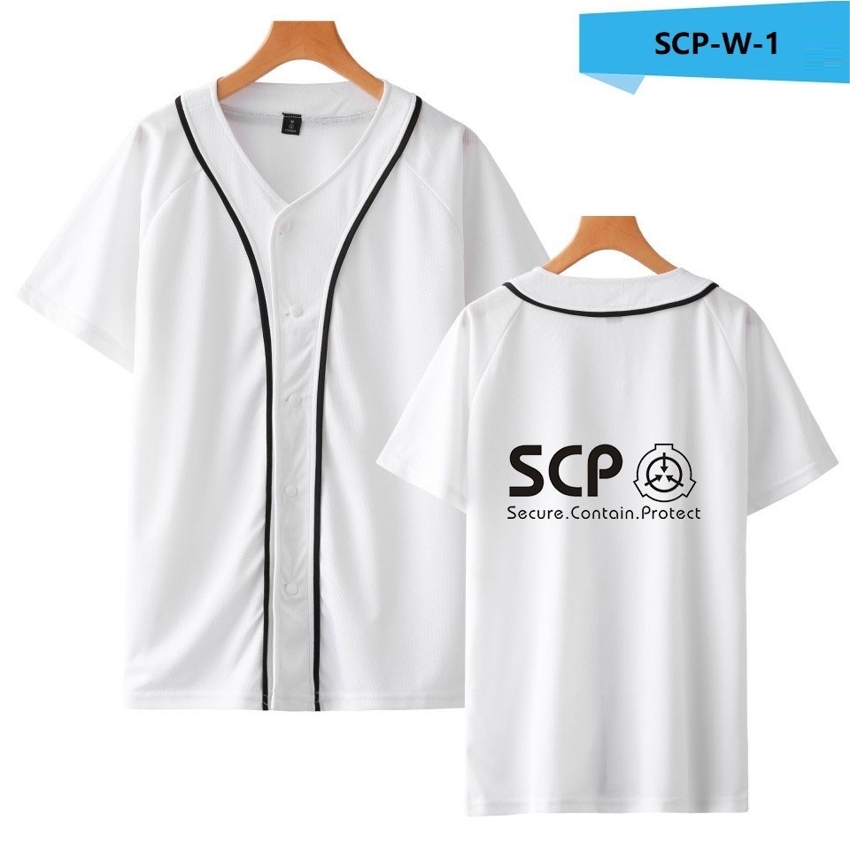 【SCP財団】4種2色 野球ユニフォーム 野球シャツ