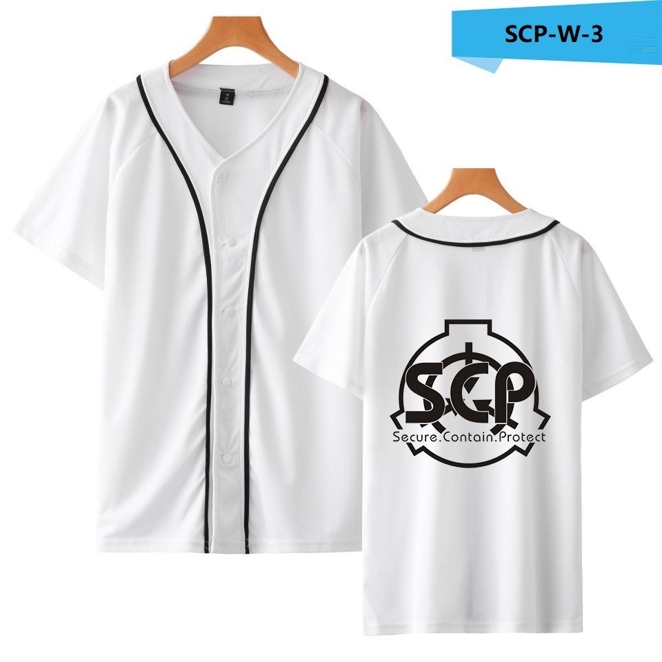 【SCP財団】4種2色 野球ユニフォーム 野球シャツ