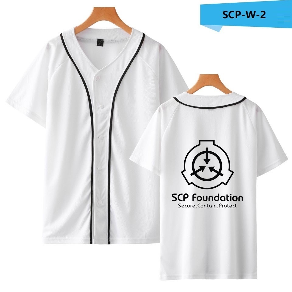 【SCP財団】4種2色 野球ユニフォーム 野球シャツ