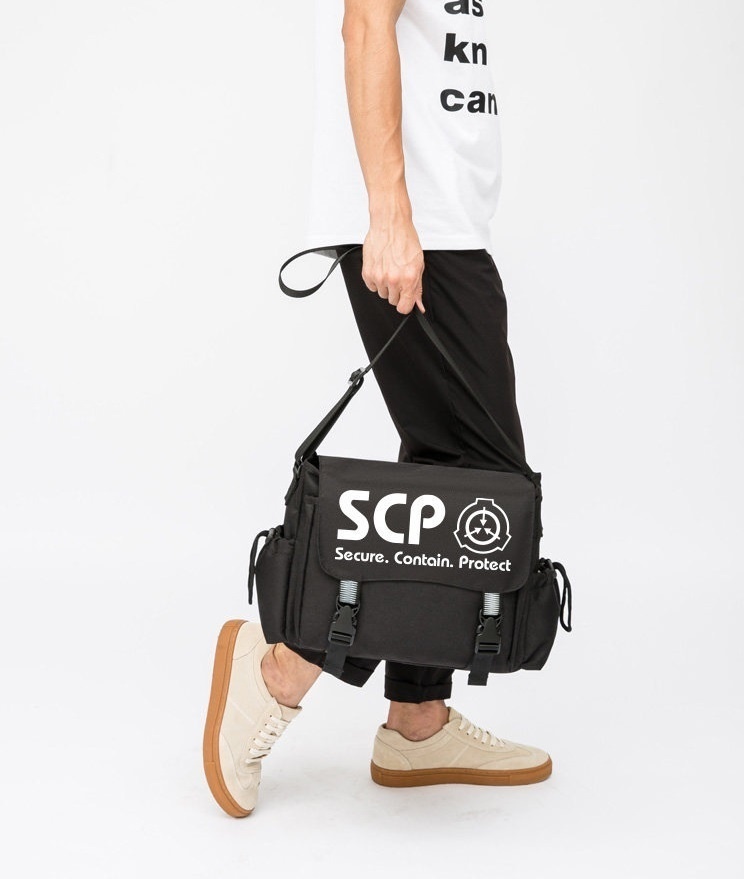 【SCP財団】普通/夜光 斜めかけバッグ ショルダーバッグ