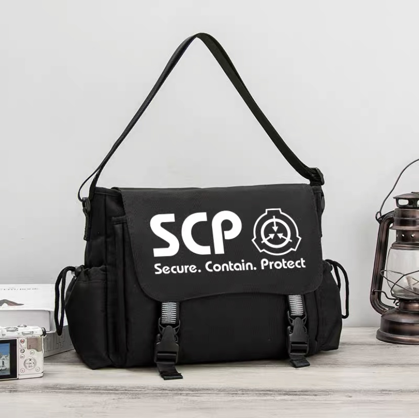 【SCP財団】普通/夜光 斜めかけバッグ ショルダーバッグ