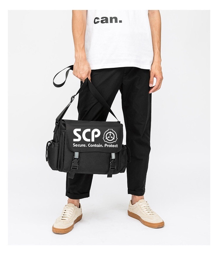 【SCP財団】普通/夜光 斜めかけバッグ ショルダーバッグ