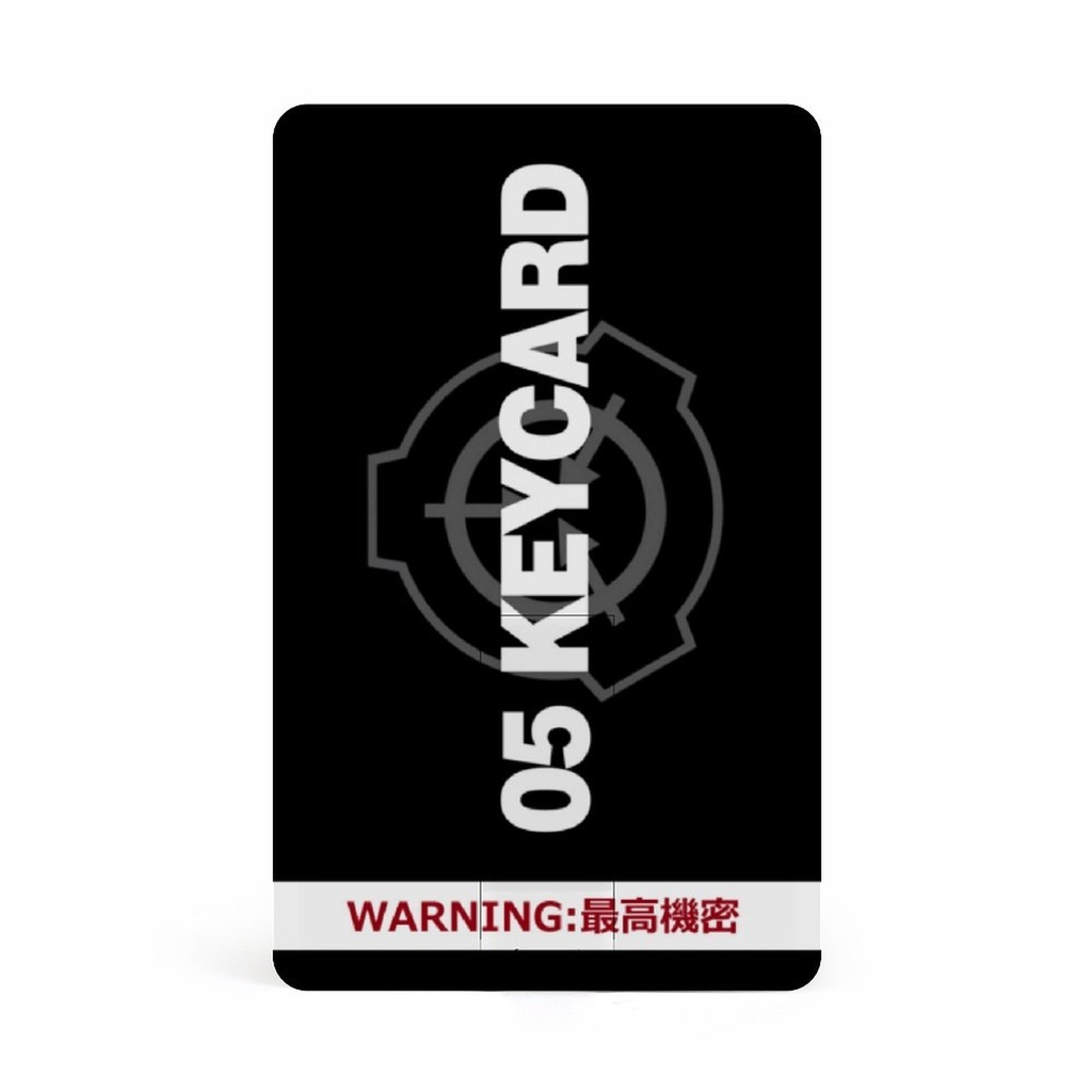 【SCP財団】カード式USBメモリ