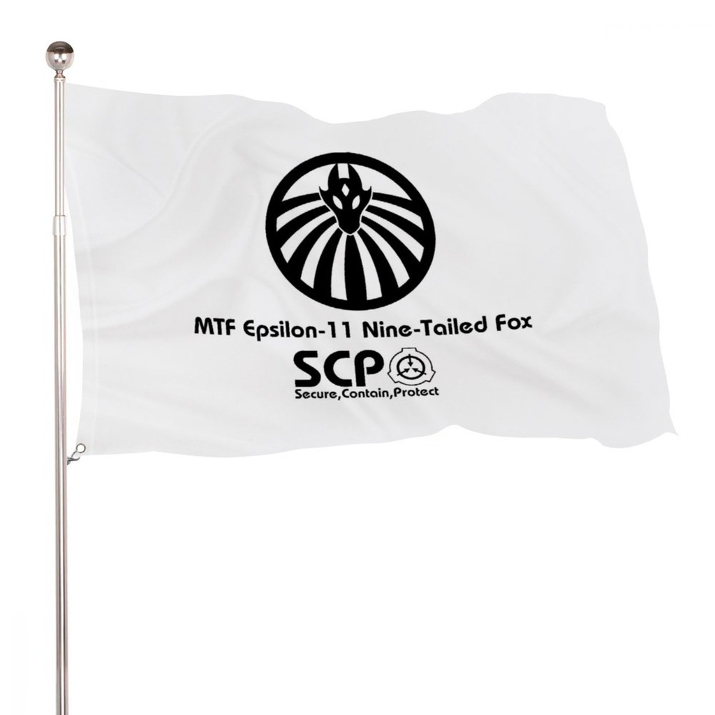 【🏳SCP財団機動部隊⁻九尾狐】カスタム 旗 のぼり