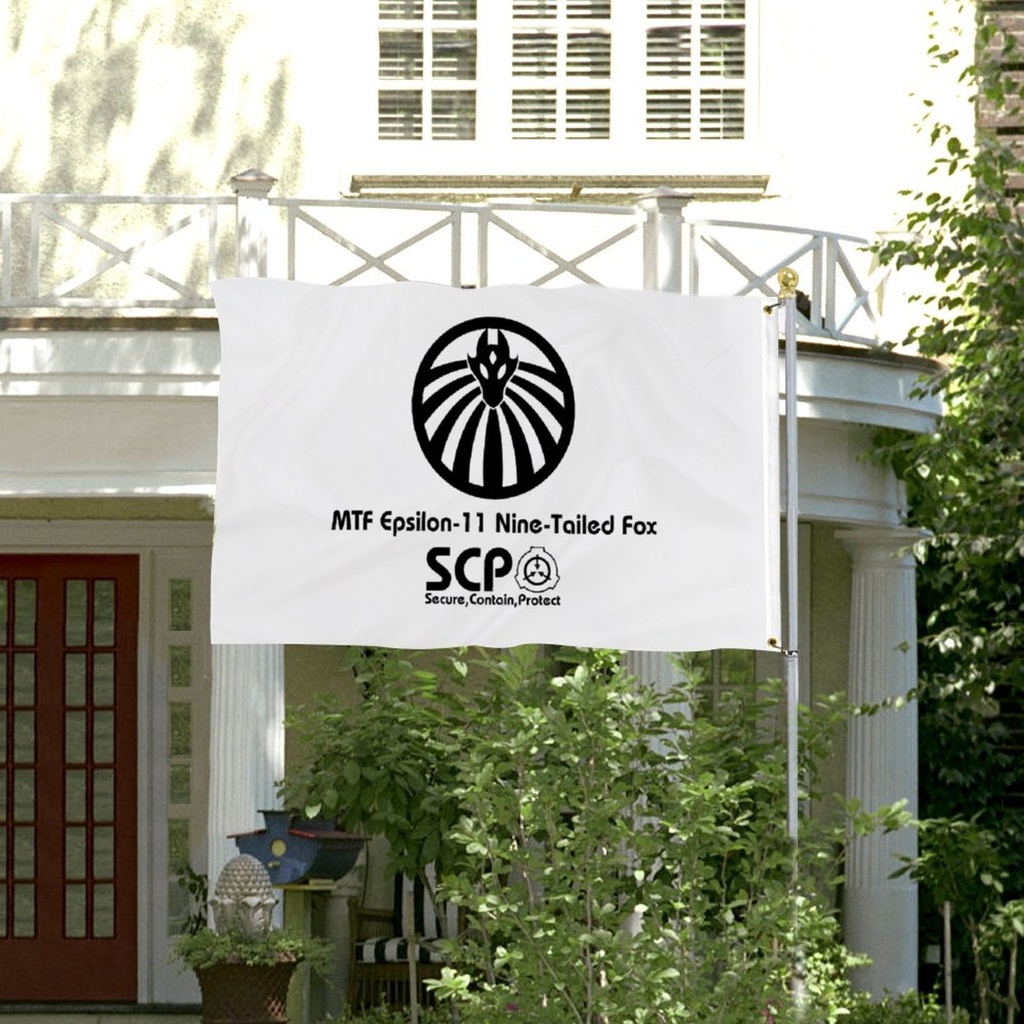 【🏳SCP財団機動部隊⁻九尾狐】カスタム 旗 のぼり