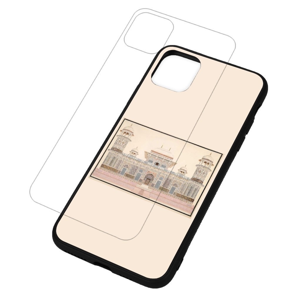 【🏰お城】強化ガラス iPhoneケース