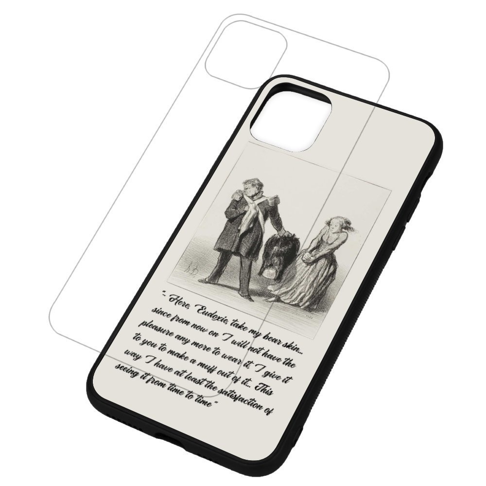 【面白い画】強化ガラス iPhoneケース