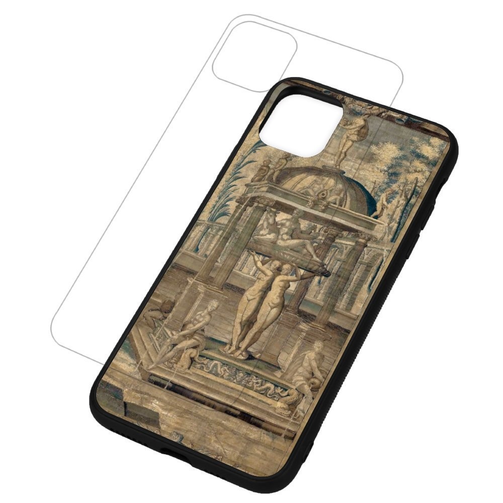 【ヴィンテージ】強化ガラス iPhoneケース