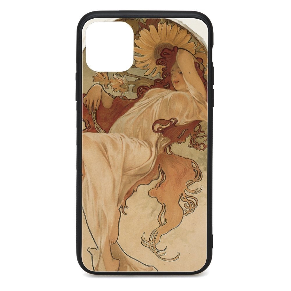 【四季の美⁻夏】強化ガラス iPhoneケース