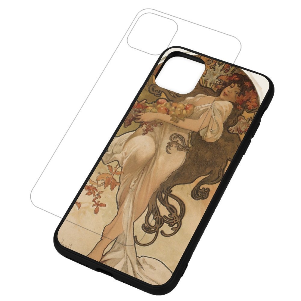 【四季の美⁻秋】強化ガラス iPhoneケース