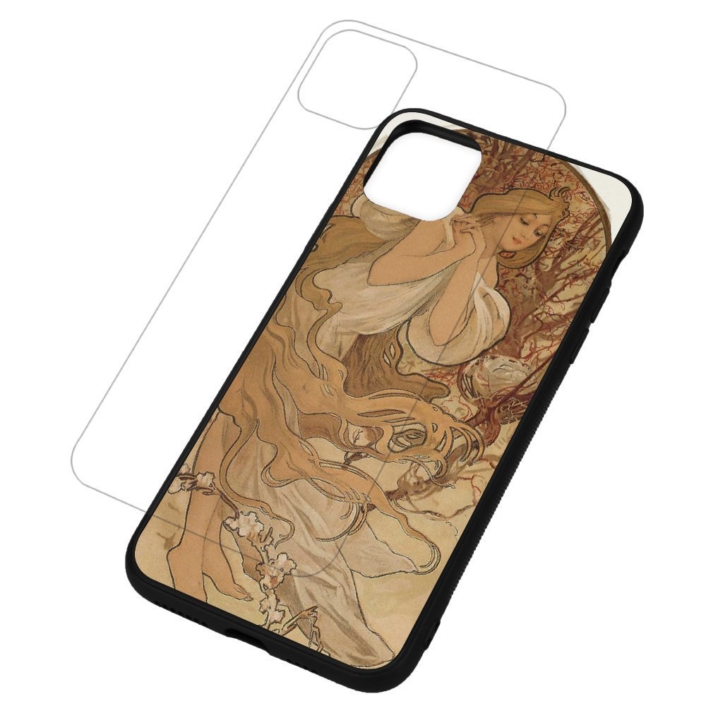 【四季の美⁻春】強化ガラス iPhoneケース