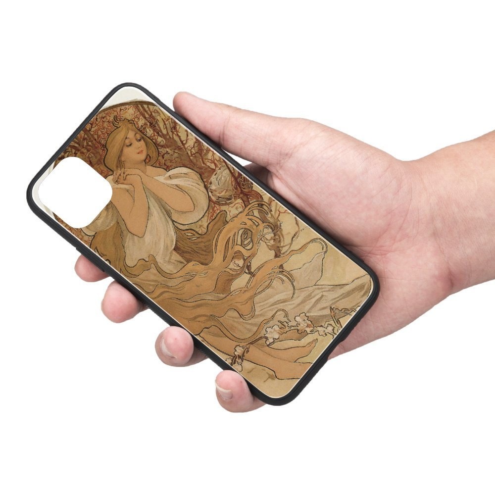 【四季の美⁻春】強化ガラス iPhoneケース