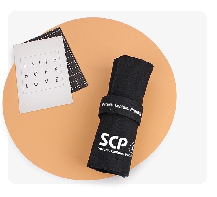 【SCP財団】夜光/普通 巻きペンケース