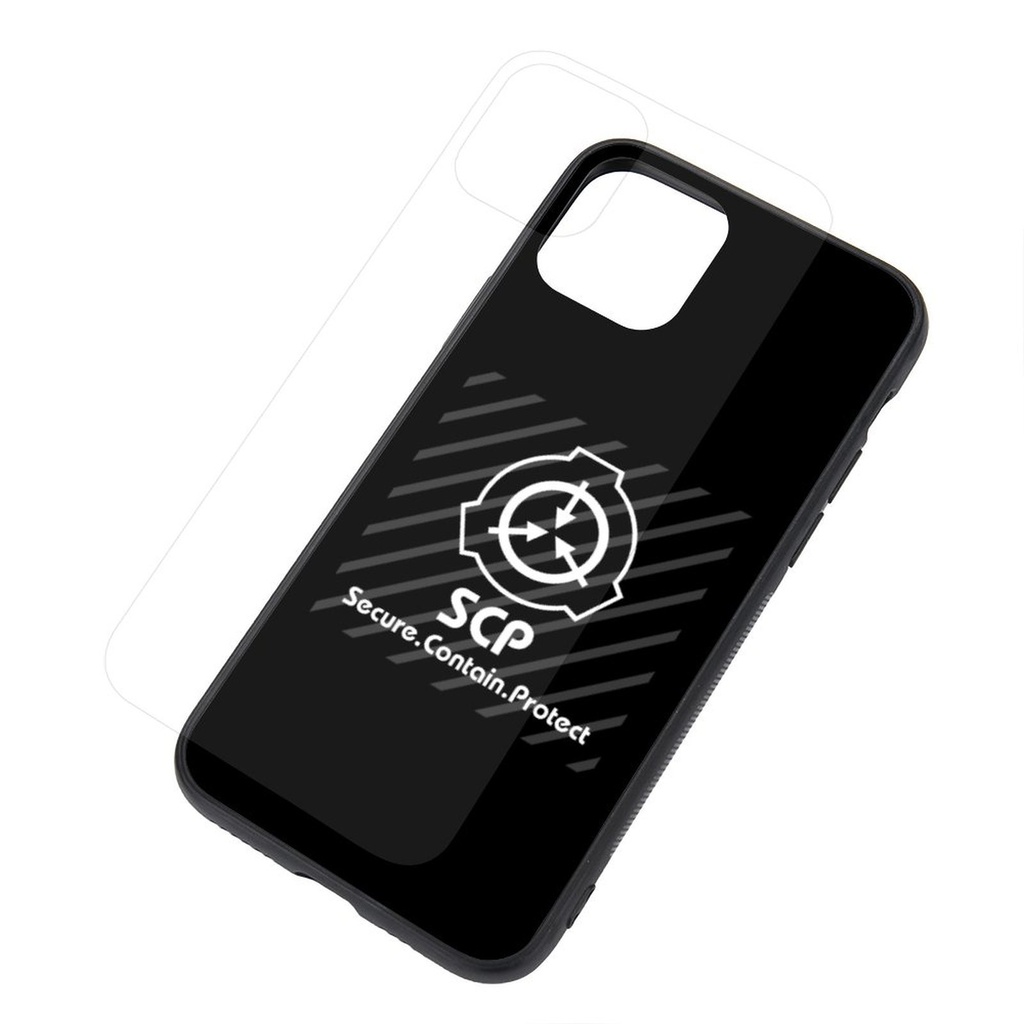 【SCP財団】強化ガラス iPhoneケース (iPhone15シリーズ追加)