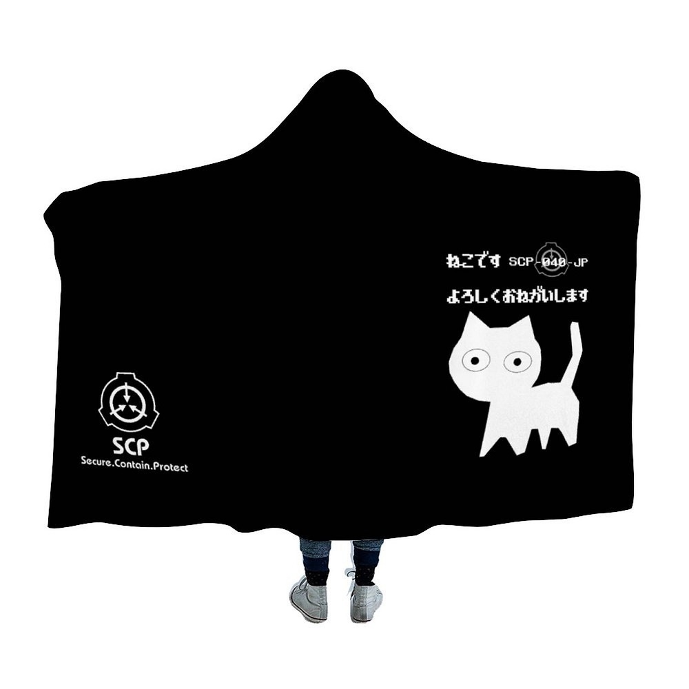 【SCP-040-JP】ネコです 毛布 ブランケット