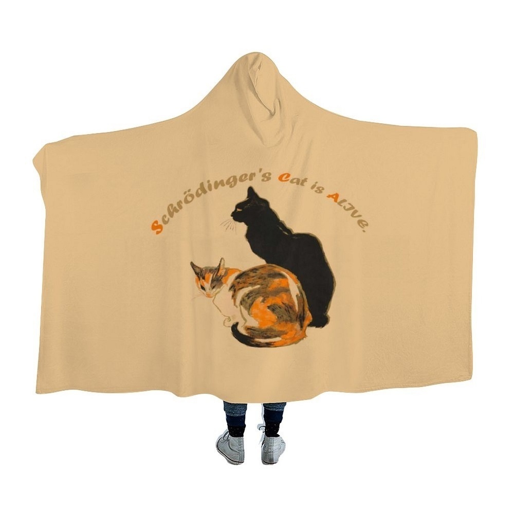 【シュレディンガーの猫】 毛布 ブランケット