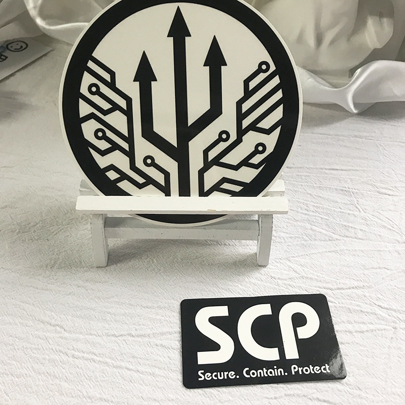 【SCP財団】ステッカー 5枚セット×5組