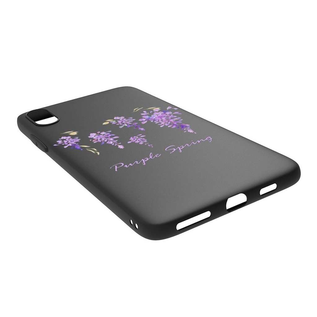 【紫藤】ソフト iPhoneケース(iPhone14シリーズ追加)